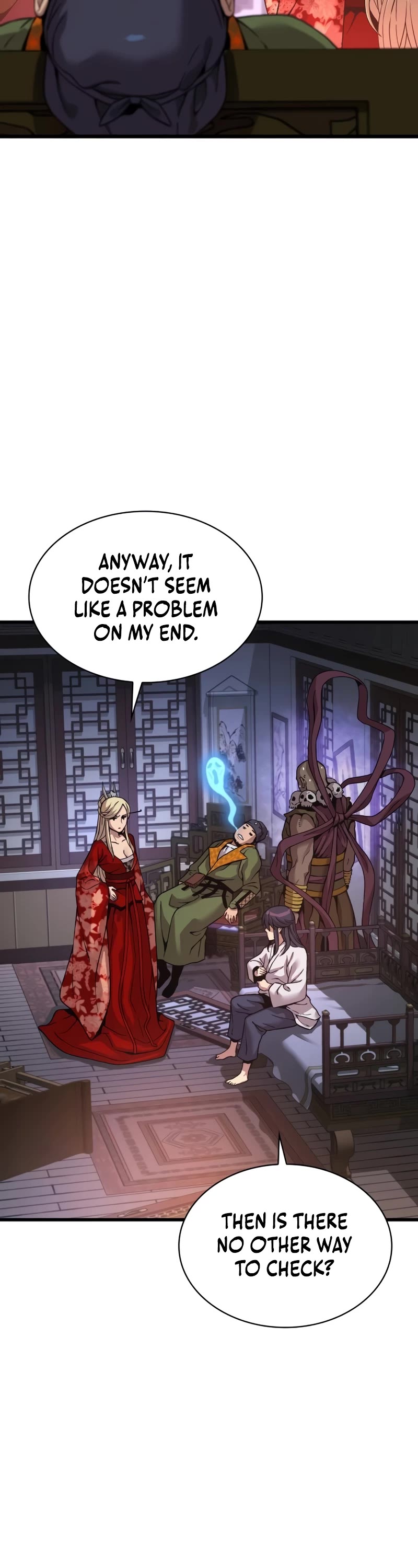 Myst, Might, Mayhem Chapter 24 page 26 - Chapter 24: Outer Hall Master Sang Woongbaek