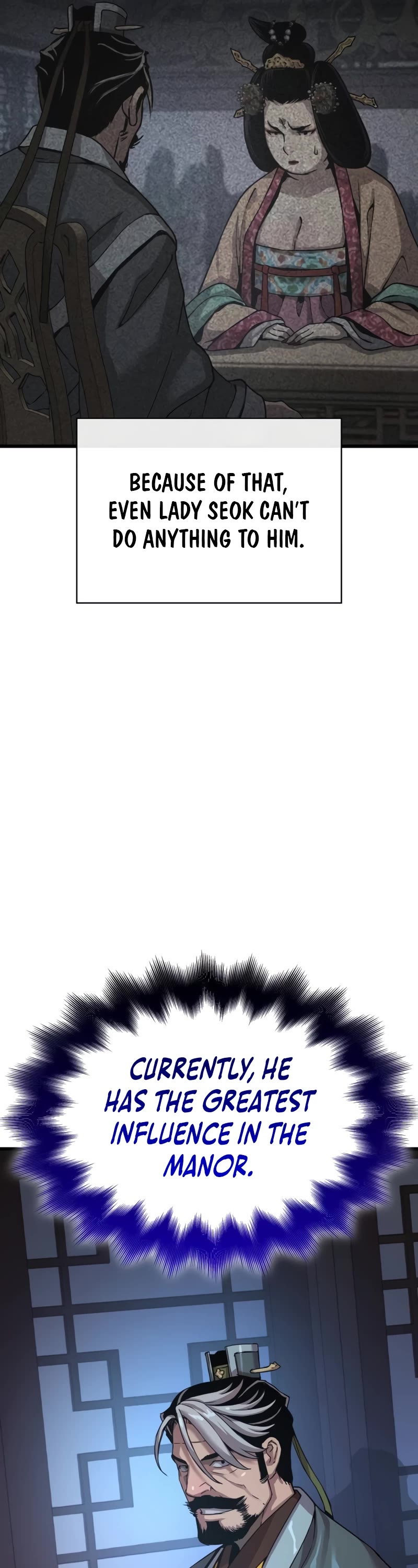 Myst, Might, Mayhem Chapter 24 page 32 - Chapter 24: Outer Hall Master Sang Woongbaek