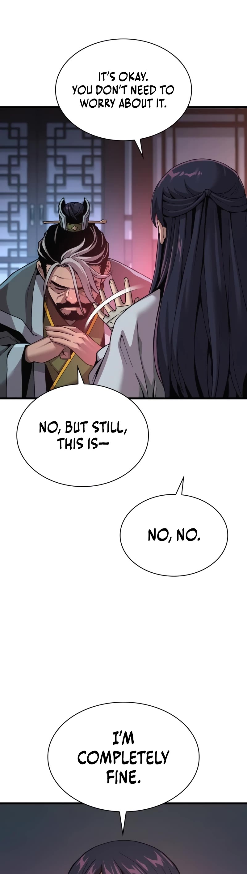 Myst, Might, Mayhem Chapter 24 page 35 - Chapter 24: Outer Hall Master Sang Woongbaek