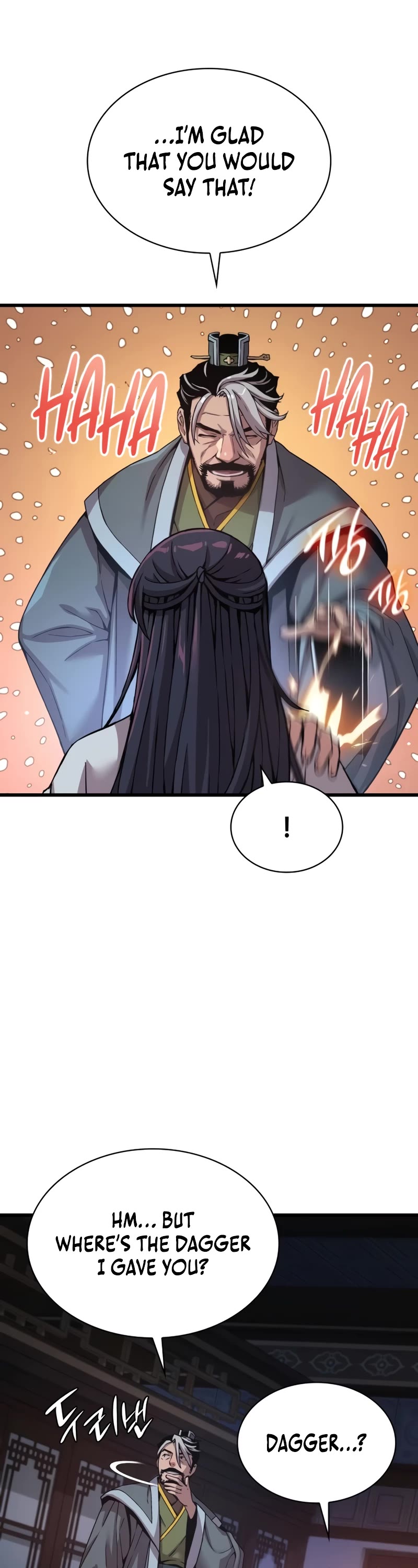 Myst, Might, Mayhem Chapter 24 page 39 - Chapter 24: Outer Hall Master Sang Woongbaek