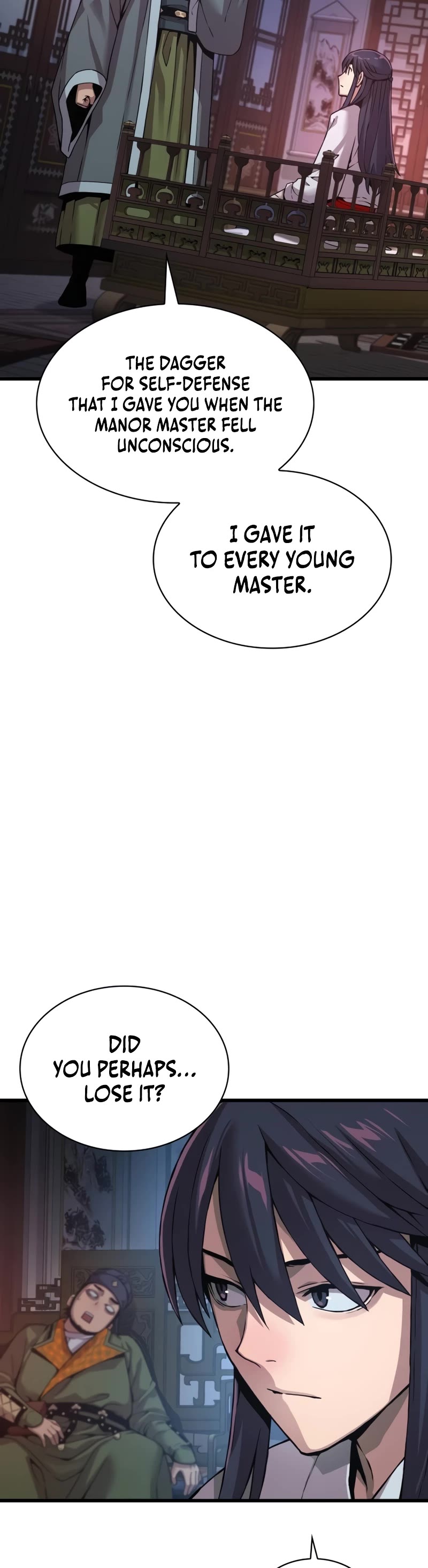 Myst, Might, Mayhem Chapter 24 page 40 - Chapter 24: Outer Hall Master Sang Woongbaek