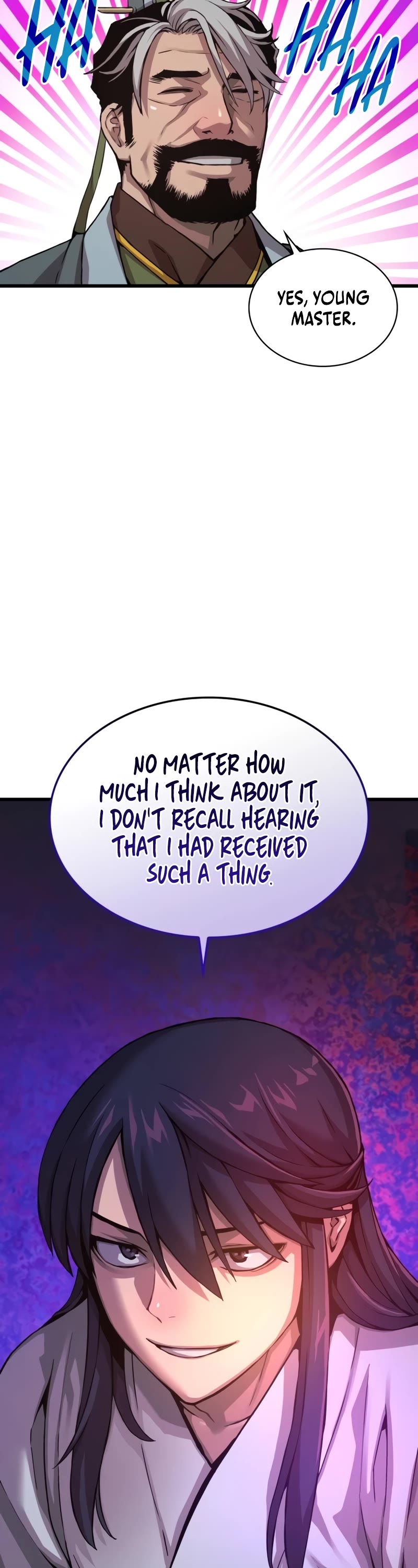 Myst, Might, Mayhem Chapter 24 page 43 - Chapter 24: Outer Hall Master Sang Woongbaek