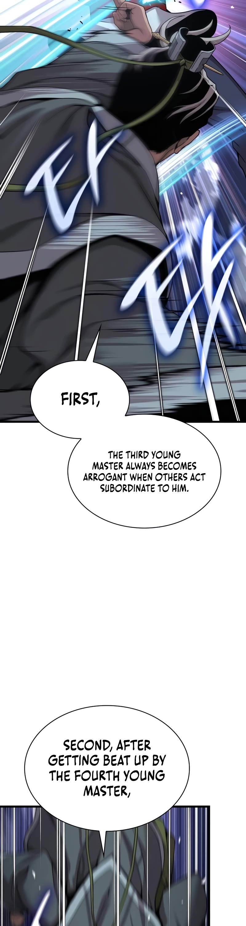 Myst, Might, Mayhem Chapter 24 page 48 - Chapter 24: Outer Hall Master Sang Woongbaek