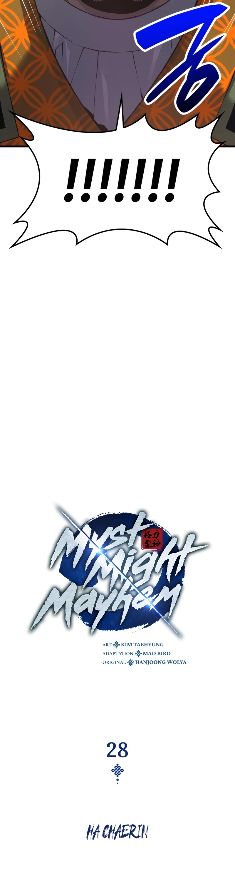 Myst, Might, Mayhem Chapter 28 page 24 - Chapter 28: Ha Chaerin