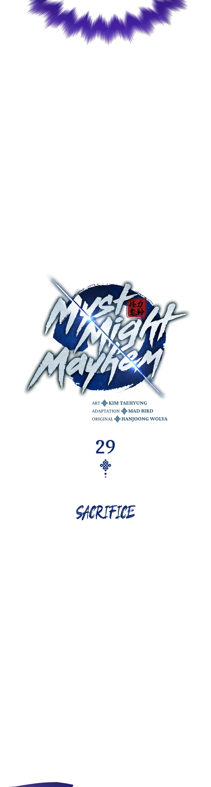 Myst, Might, Mayhem Chapter 29 page 20 - Chapter 29: Sacrifice