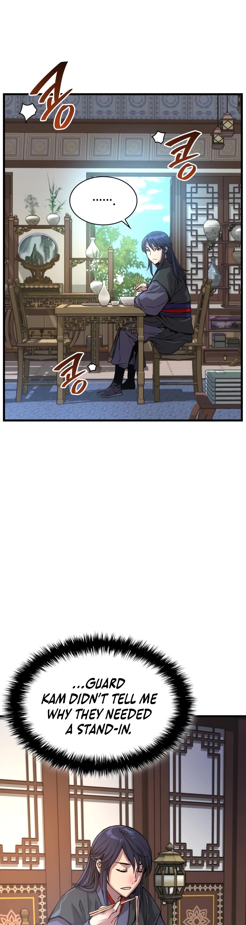 Myst, Might, Mayhem Chapter 3 page 17 - Chapter 3: Mok Sword Manor