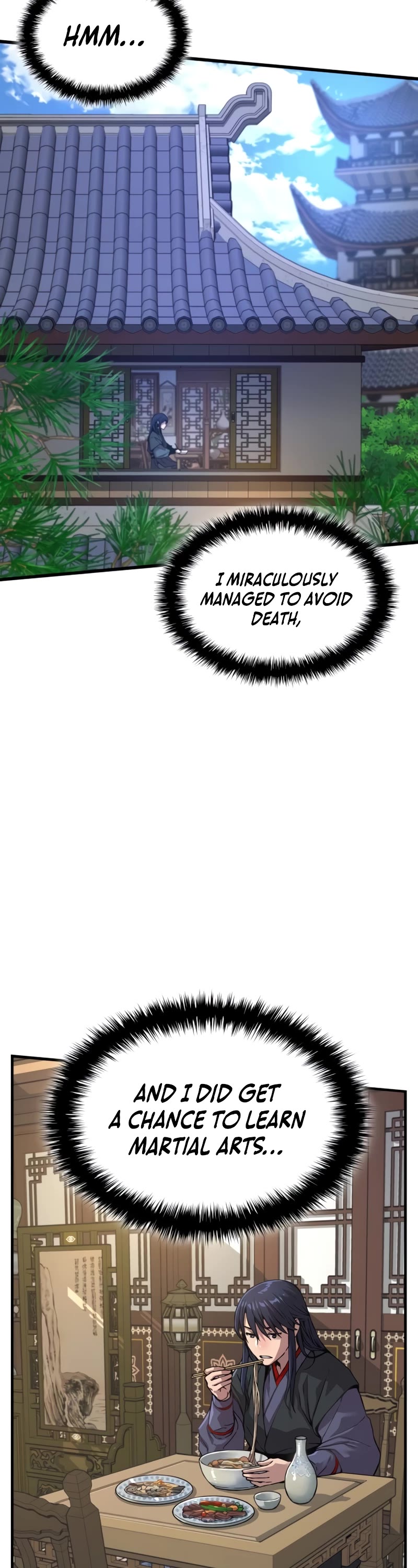 Myst, Might, Mayhem Chapter 3 page 3 - Chapter 3: Mok Sword Manor