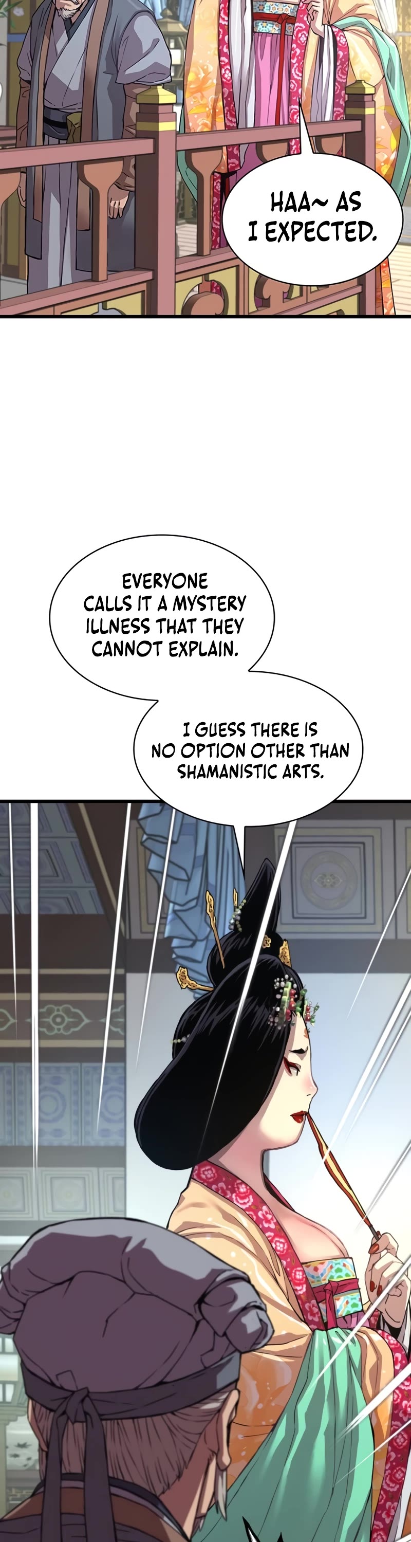Myst, Might, Mayhem Chapter 3 page 59 - Chapter 3: Mok Sword Manor