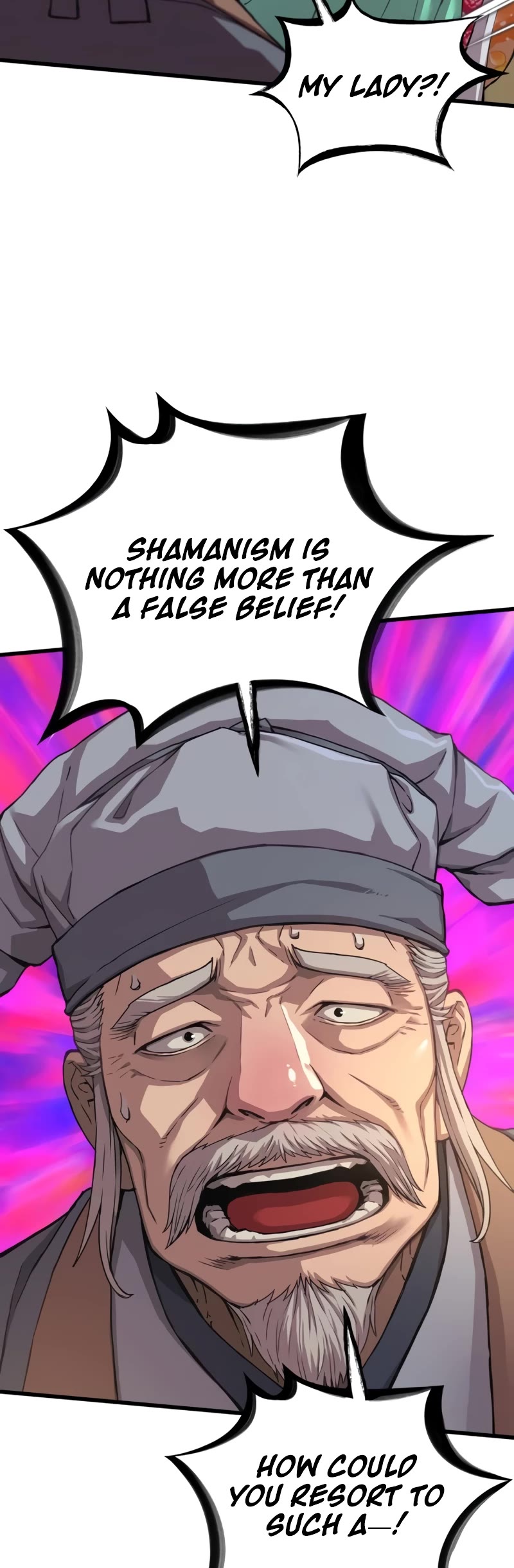Myst, Might, Mayhem Chapter 3 page 60 - Chapter 3: Mok Sword Manor