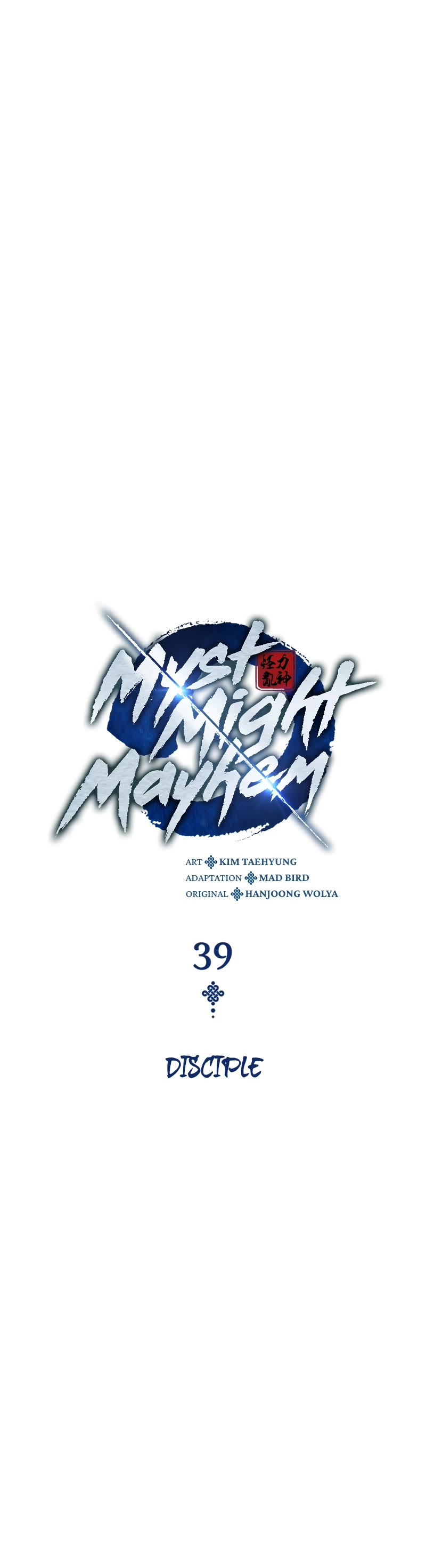 Myst, Might, Mayhem Chapter 39 page 24 - Chapter 39: Disciple