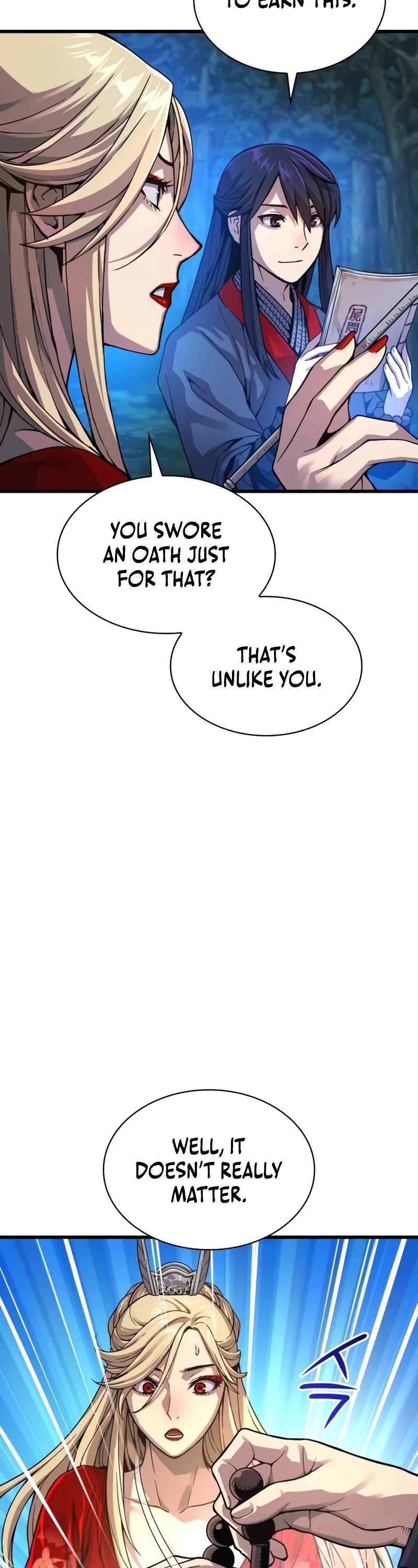 Myst, Might, Mayhem Chapter 39 page 34 - Chapter 39: Disciple