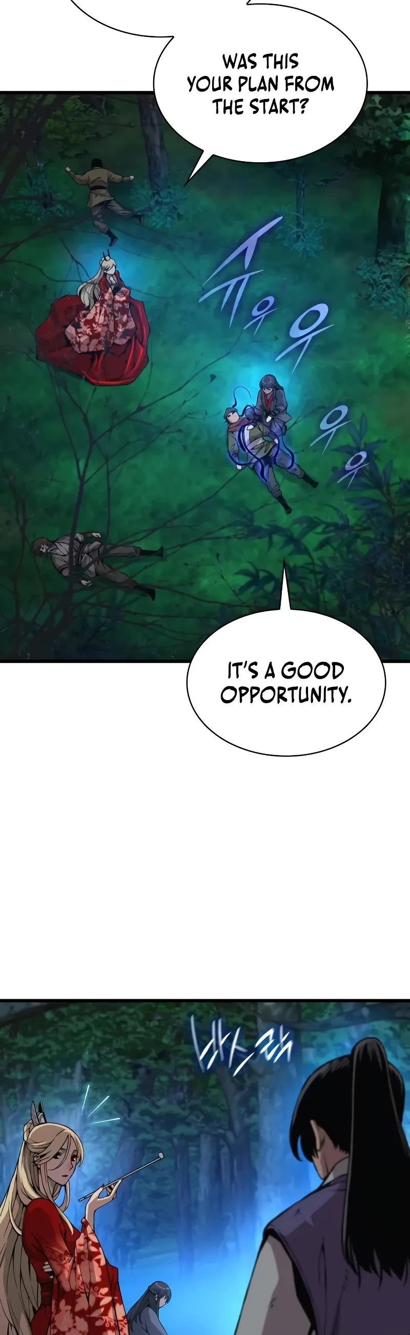 Myst, Might, Mayhem Chapter 44 page 64 - Chapter 44: Appetizers