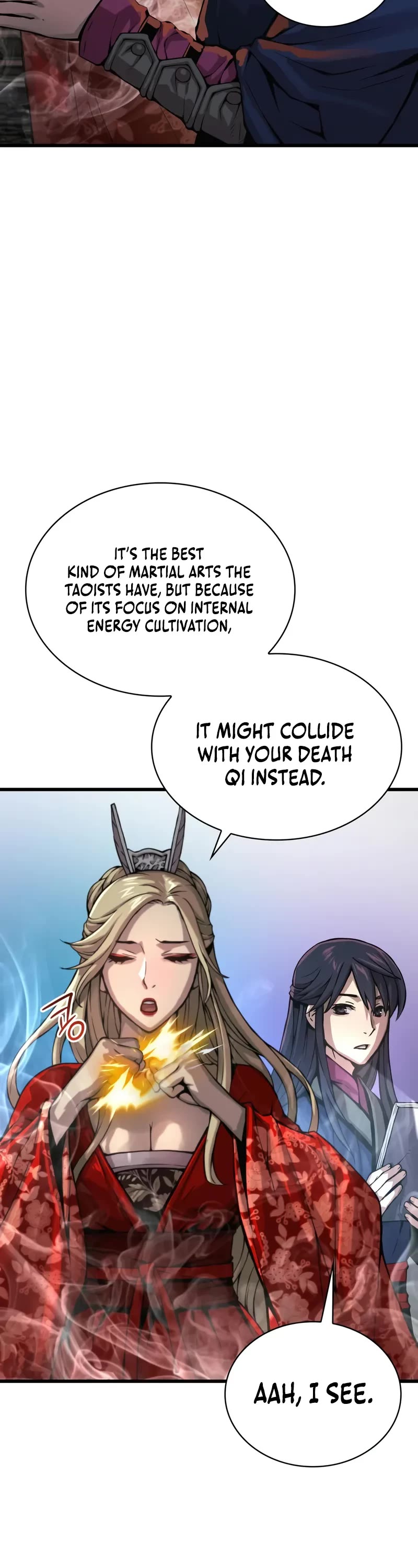 Myst, Might, Mayhem Chapter 68 page 11 - Chapter 68: Moonless Void Sword