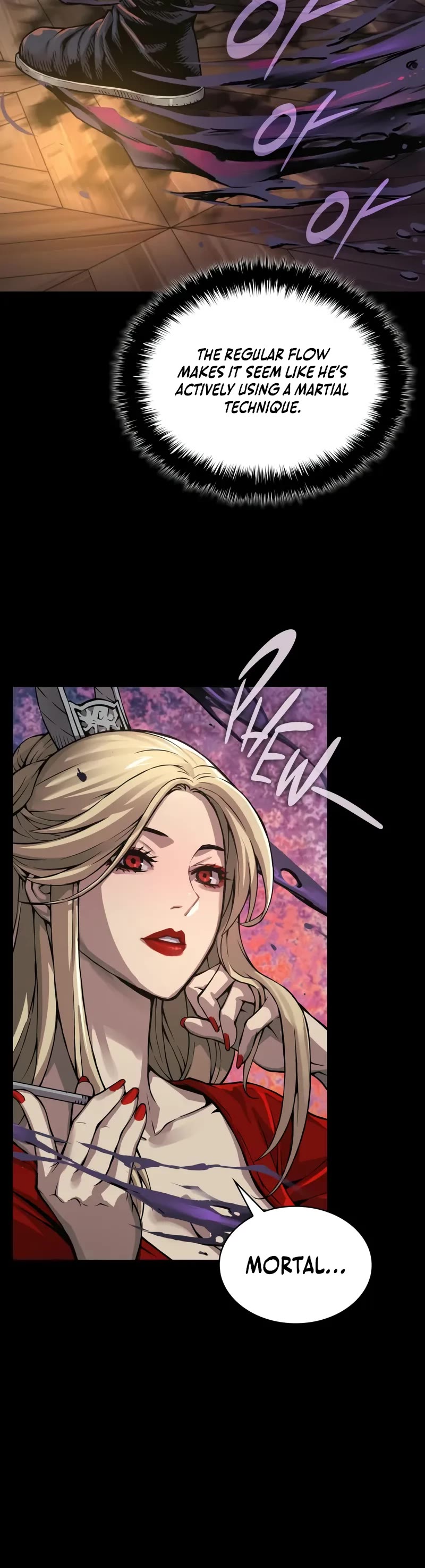Myst, Might, Mayhem Chapter 68 page 46 - Chapter 68: Moonless Void Sword