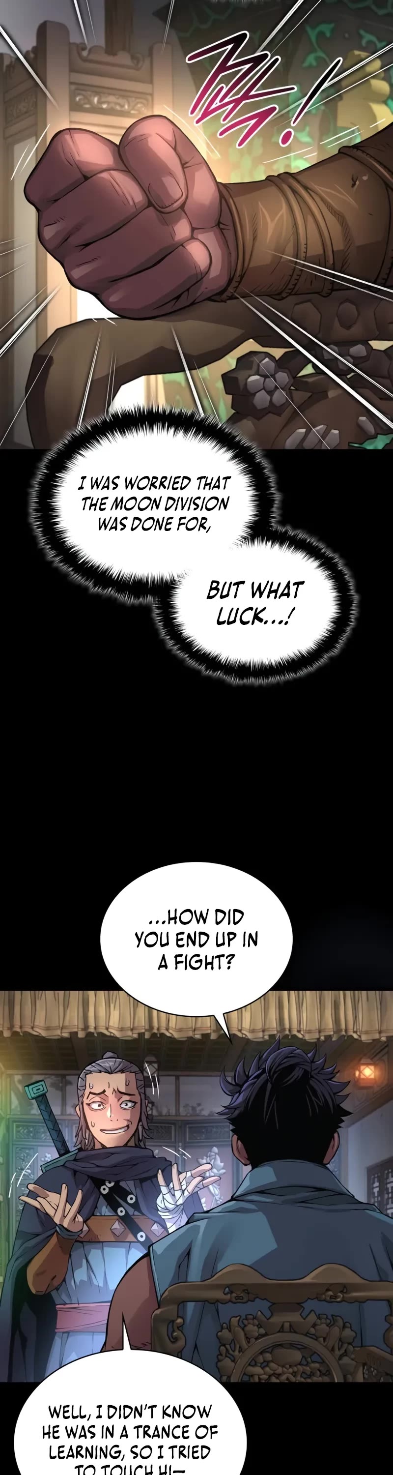 Myst, Might, Mayhem Chapter 77 page 7 - Chapter 77: Final Trial