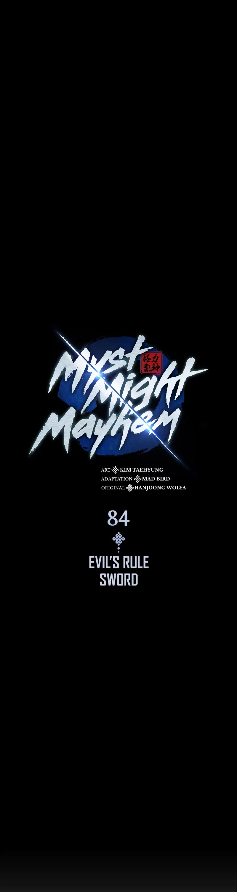 Myst, Might, Mayhem Chapter 84 page 21 - Chapter 84: Evil’s Rule Sword