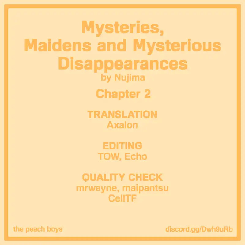 Mysteries, Maidens, And Mysterious Disappearances Chapter 2 page 23 - Chapter 2: Tsukiyomi's Water of Life Part 2