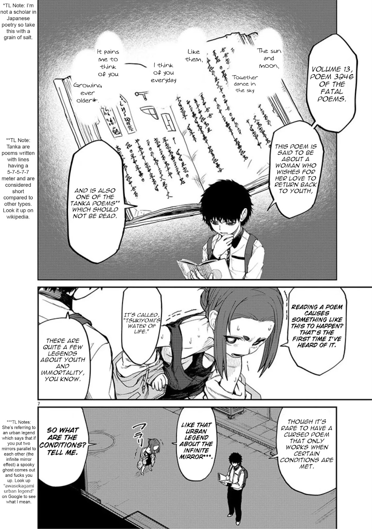 Mysteries, Maidens, And Mysterious Disappearances Chapter 4 page 8 - Chapter 4: Tsukiyomi's Water of Life Part 4