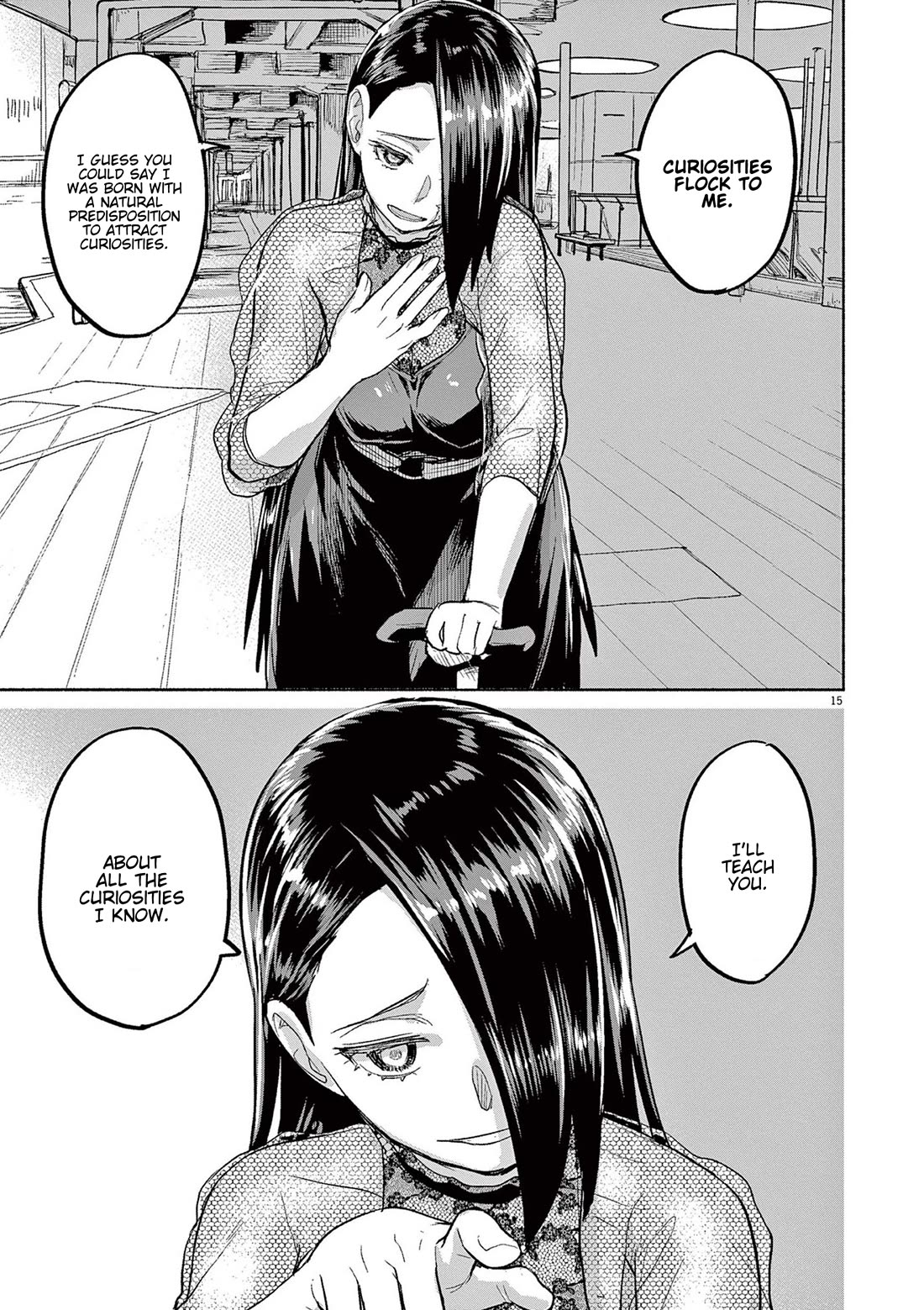 Mysteries, Maidens, And Mysterious Disappearances Chapter 70 page 15 - Chapter 70: Adashino Ren