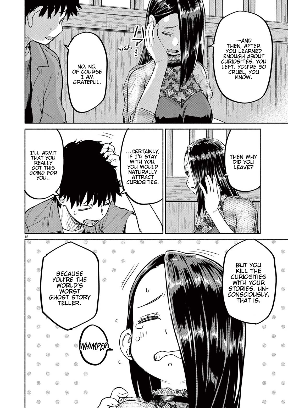 Mysteries, Maidens, And Mysterious Disappearances Chapter 70 page 16 - Chapter 70: Adashino Ren