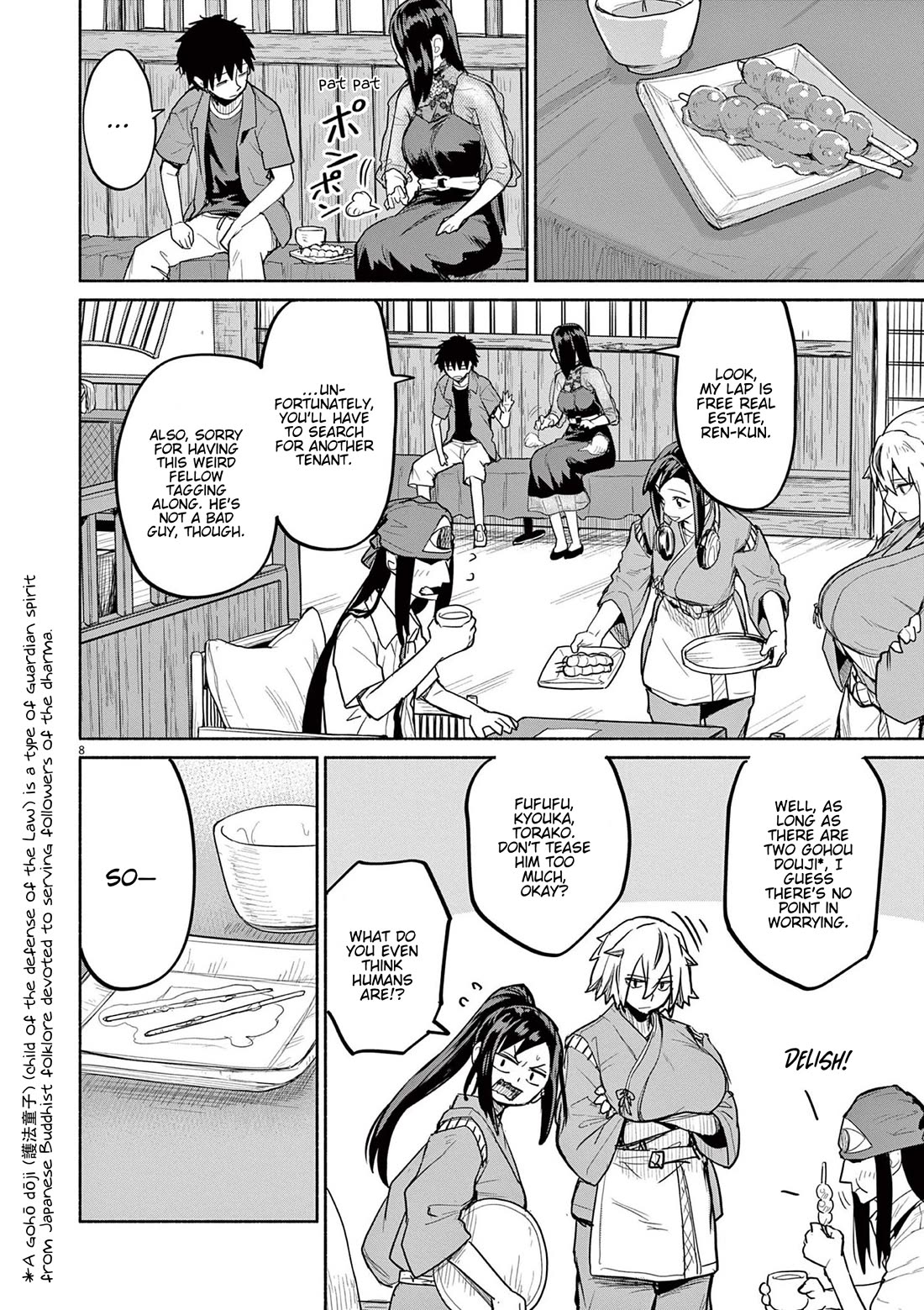 Mysteries, Maidens, And Mysterious Disappearances Chapter 70 page 8 - Chapter 70: Adashino Ren