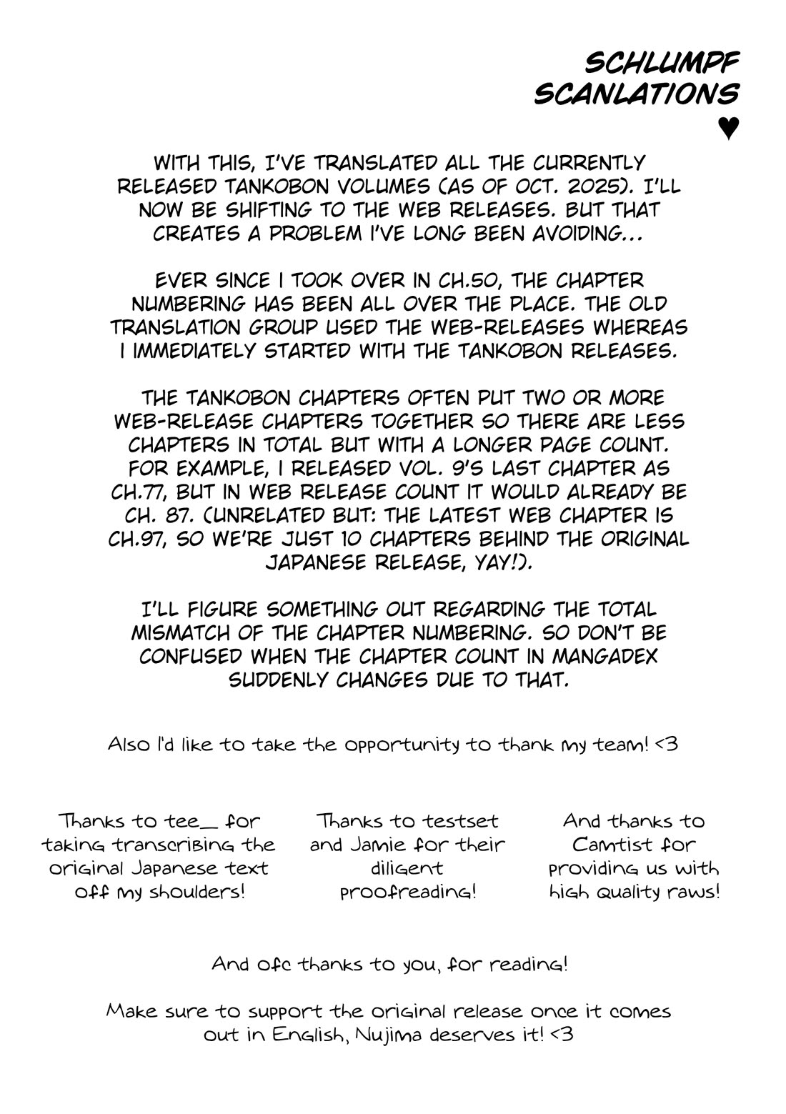 Mysteries, Maidens, And Mysterious Disappearances Chapter 77.5 page 11 - Chapter 77.5: Volume 9 Omake