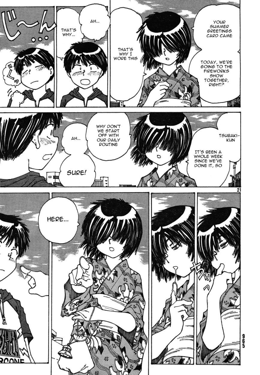 Mysterious Girlfriend X Chapter 27 page 22 - Chapter 27: Mysterious Summer Greetings