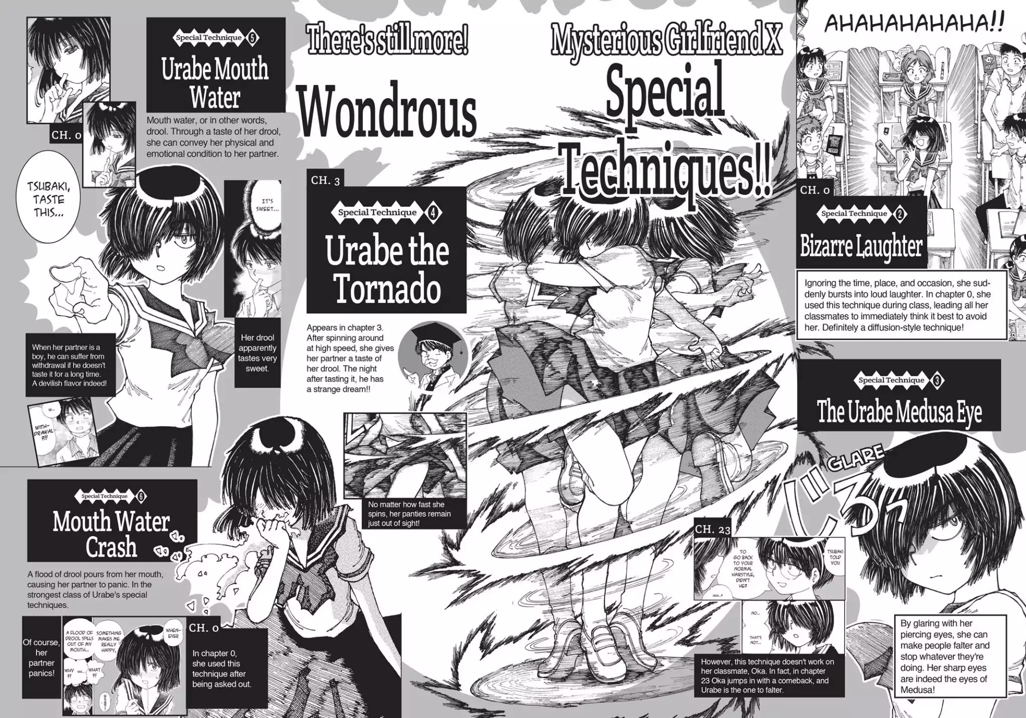 Mysterious Girlfriend X Chapter 28.5 page 5 - Vol.2 Chapter Bonus: Materials