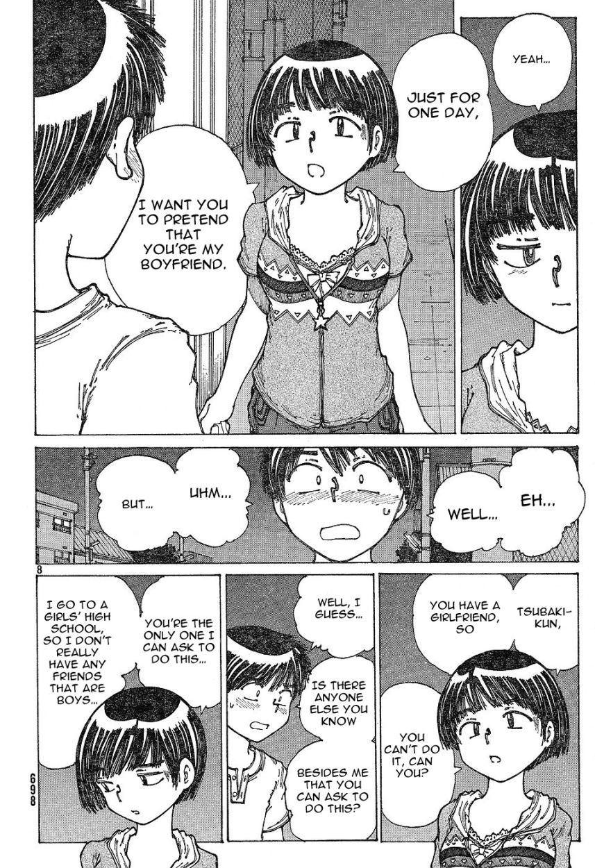 Mysterious Girlfriend X Chapter 30 page 9 - Chapter 30: Mysterious Cultural Festival - The Night Before