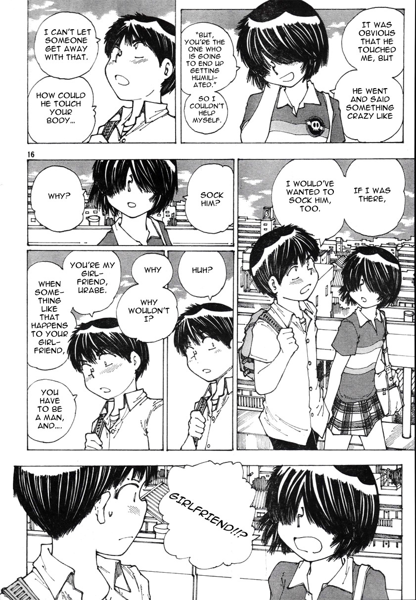 Mysterious Girlfriend X Chapter 37 page 21 - Chapter 37: Mysterious High Kick