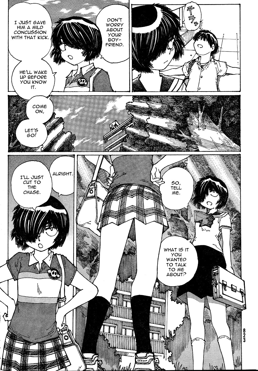 Mysterious Girlfriend X Chapter 38 page 8 - Chapter 38: Mysterious Plan