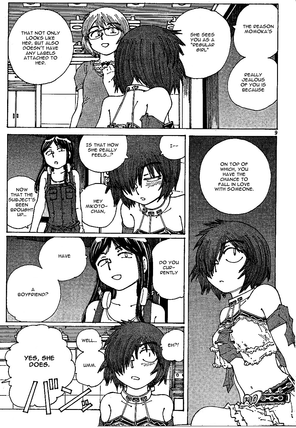 Mysterious Girlfriend X Chapter 44 page 10 - Chapter 44: Mysterious Tremble