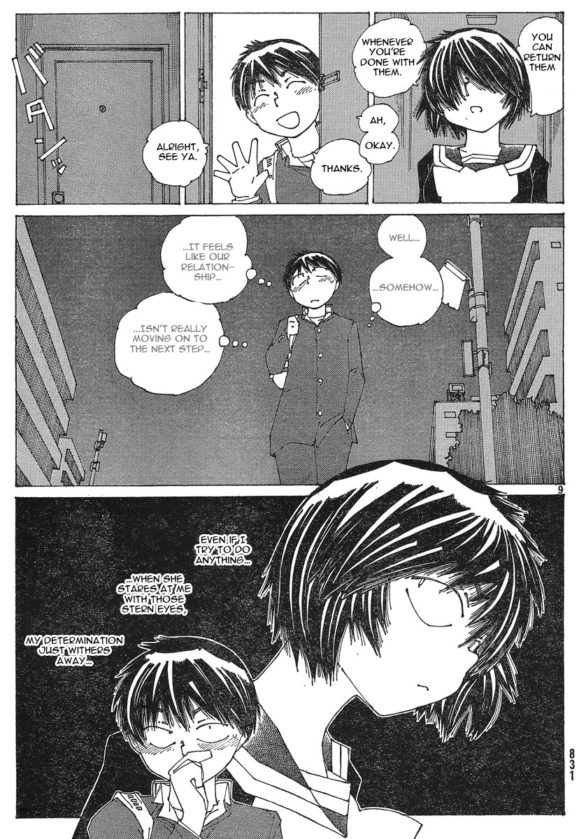 Mysterious Girlfriend X Chapter 51 page 10 - Chapter 51: Mysterious Narrowed, Angry Eyes vs. Gentle, Soothing Eyes (Part 1)