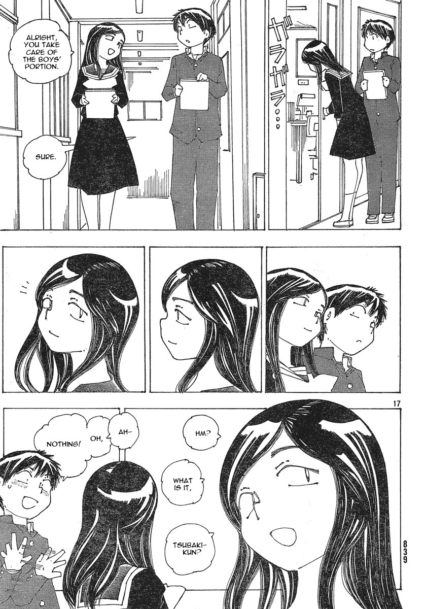Mysterious Girlfriend X Chapter 51 page 18 - Chapter 51: Mysterious Narrowed, Angry Eyes vs. Gentle, Soothing Eyes (Part 1)