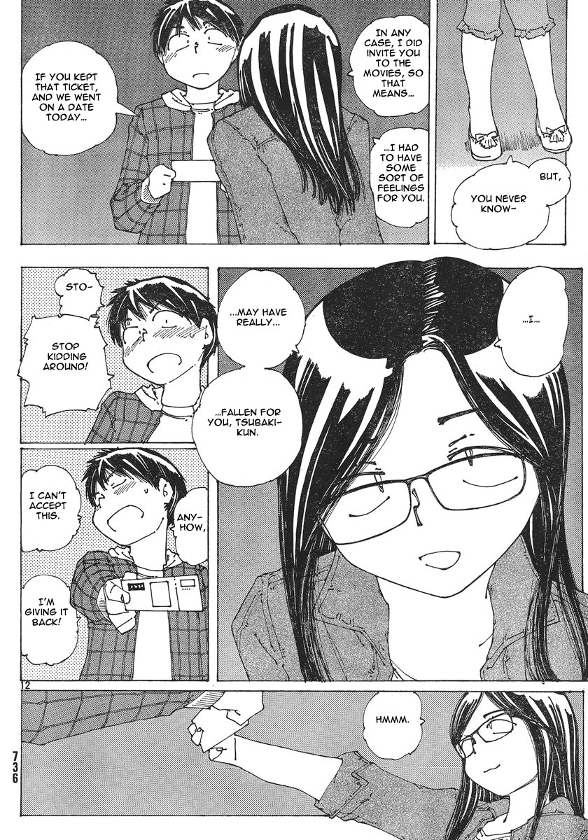 Mysterious Girlfriend X Chapter 52 page 13 - Chapter 52: Mysterious Narrowed, Angry Eyes vs. Gentle, Soothing Eyes (Part 2)