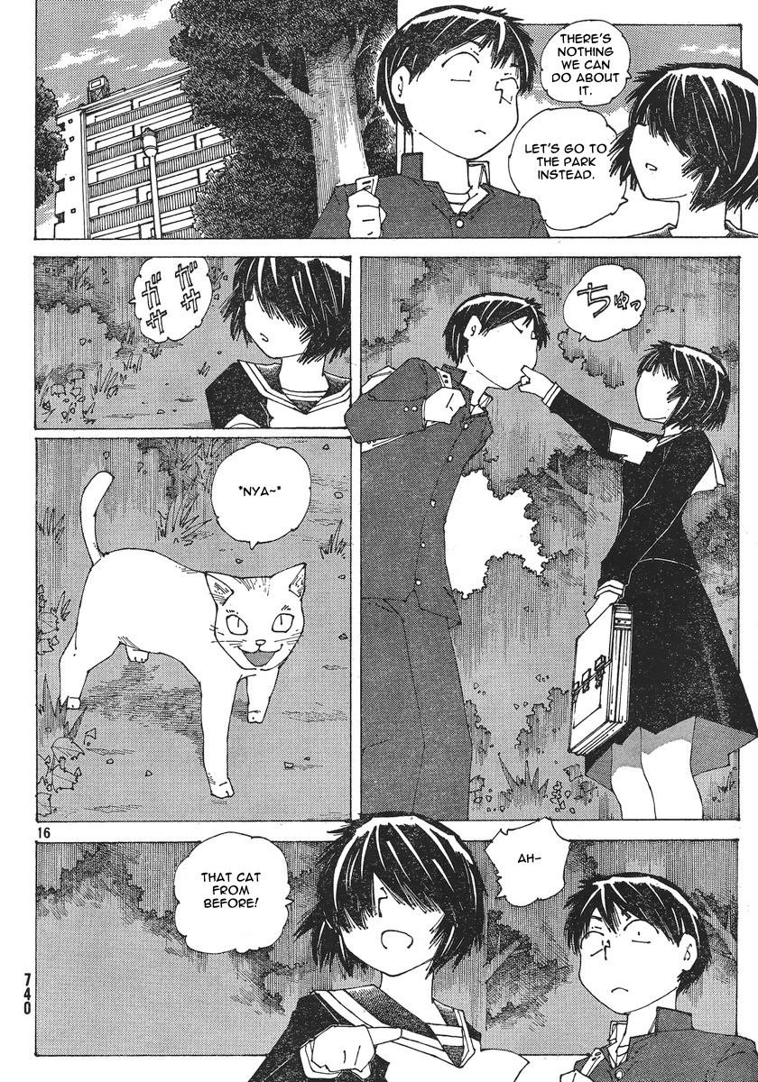 Mysterious Girlfriend X Chapter 52 page 17 - Chapter 52: Mysterious Narrowed, Angry Eyes vs. Gentle, Soothing Eyes (Part 2)