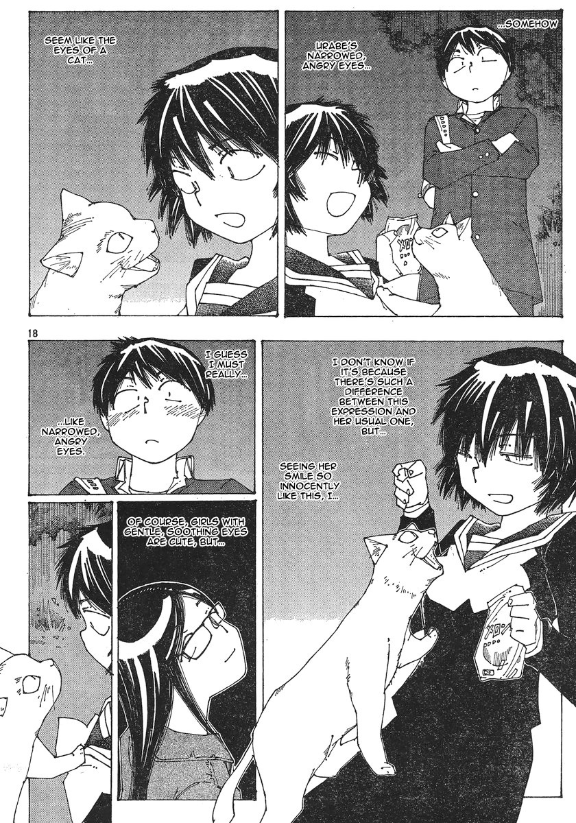 Mysterious Girlfriend X Chapter 52 page 19 - Chapter 52: Mysterious Narrowed, Angry Eyes vs. Gentle, Soothing Eyes (Part 2)
