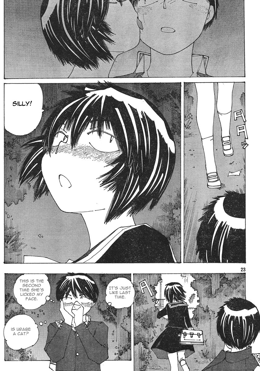 Mysterious Girlfriend X Chapter 52 page 24 - Chapter 52: Mysterious Narrowed, Angry Eyes vs. Gentle, Soothing Eyes (Part 2)