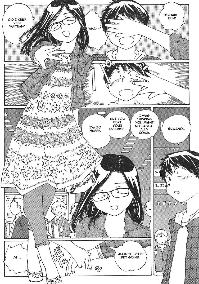 Mysterious Girlfriend X Chapter 52 page 8 - Chapter 52: Mysterious Narrowed, Angry Eyes vs. Gentle, Soothing Eyes (Part 2)