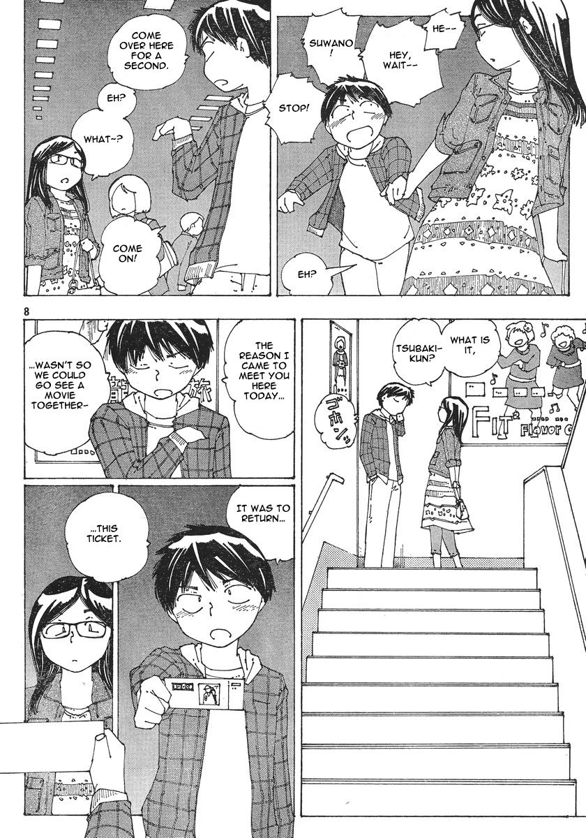 Mysterious Girlfriend X Chapter 52 page 9 - Chapter 52: Mysterious Narrowed, Angry Eyes vs. Gentle, Soothing Eyes (Part 2)