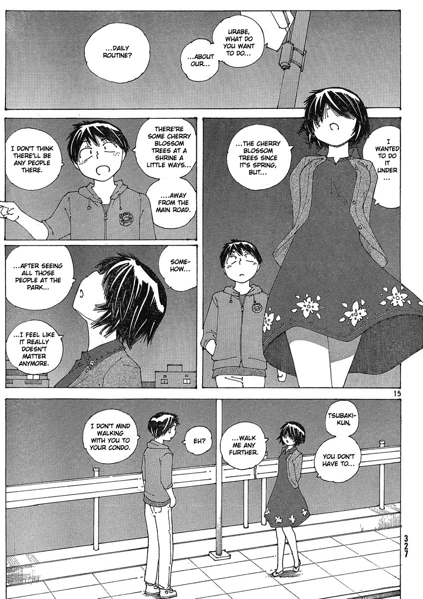 Mysterious Girlfriend X Chapter 55 page 15 - Chapter 55: Mysterious Petal