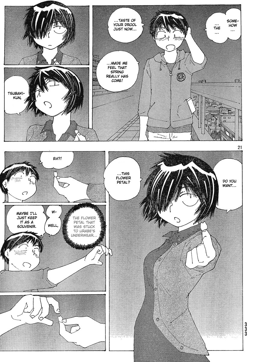 Mysterious Girlfriend X Chapter 55 page 21 - Chapter 55: Mysterious Petal