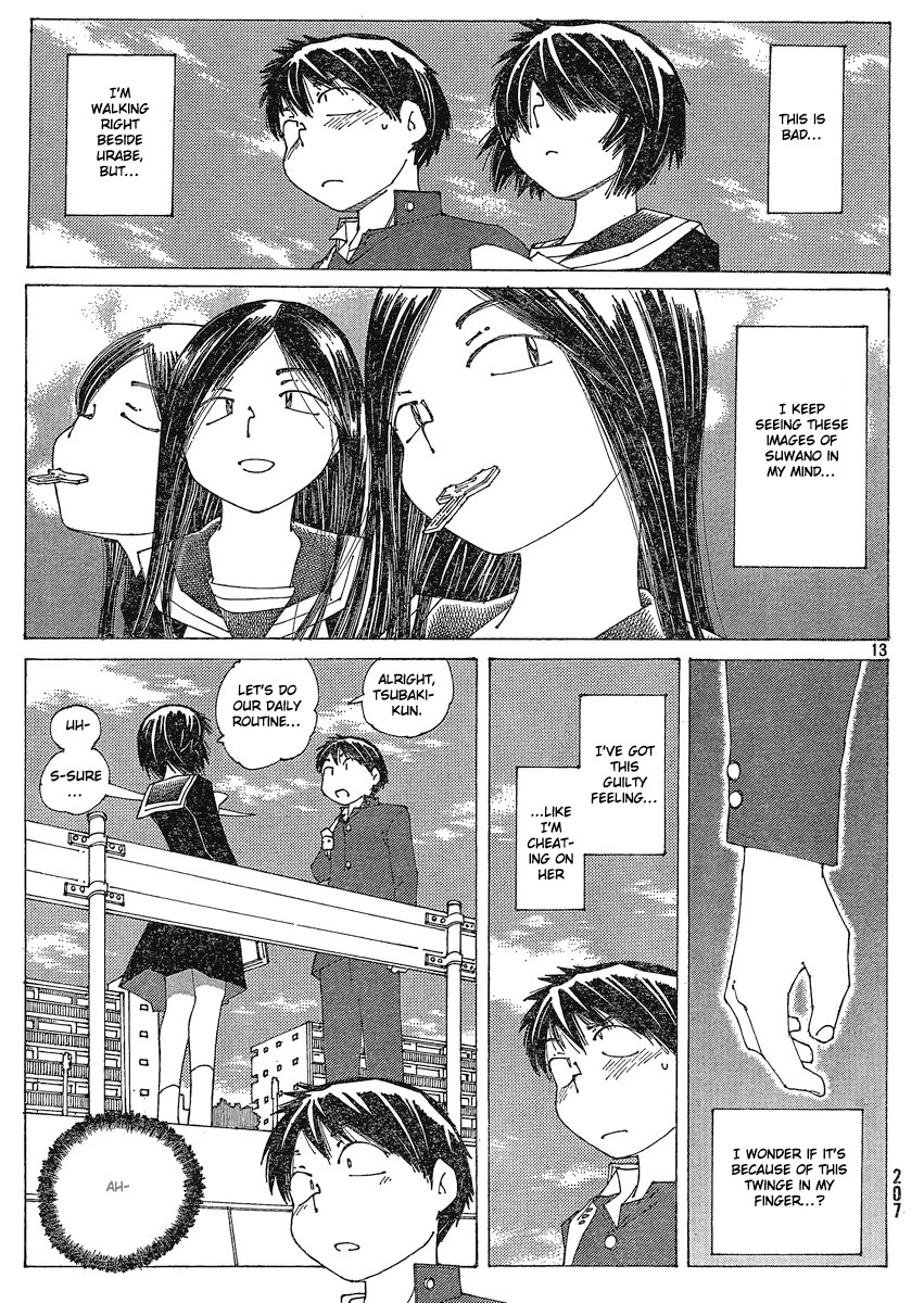 Mysterious Girlfriend X Chapter 56 page 13 - Chapter 56: Mysterious Twinge