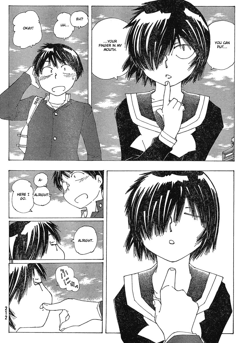 Mysterious Girlfriend X Chapter 56 page 18 - Chapter 56: Mysterious Twinge