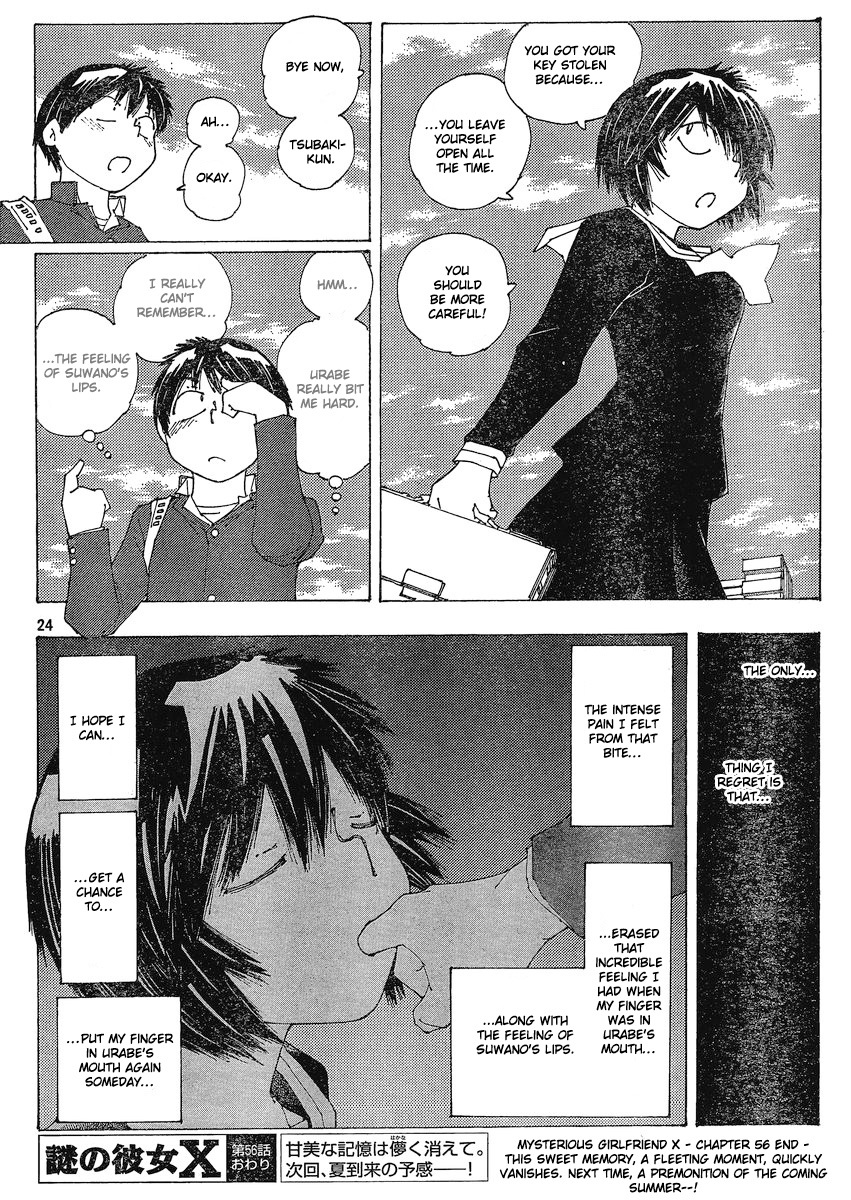 Mysterious Girlfriend X Chapter 56 page 24 - Chapter 56: Mysterious Twinge