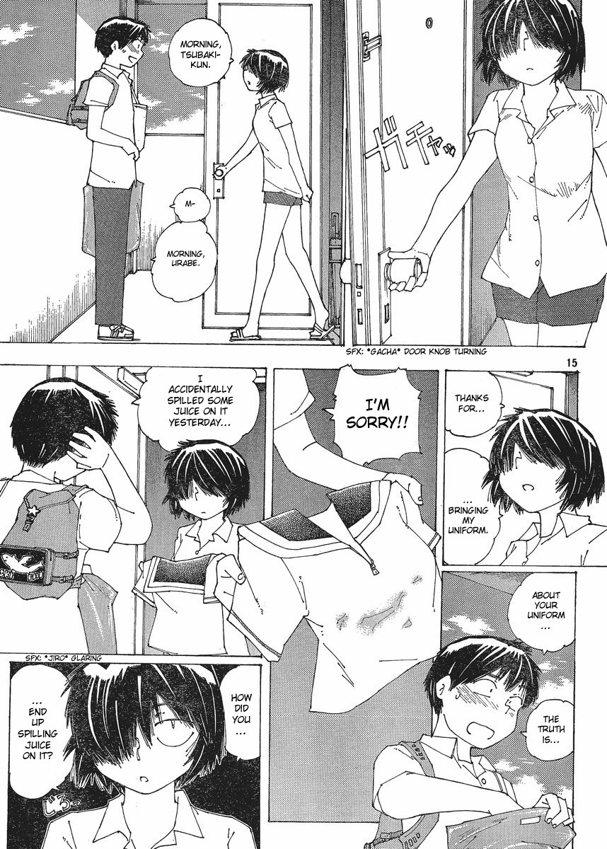 Mysterious Girlfriend X Chapter 57 page 15 - Chapter 57: Mysterious Summer Uniform
