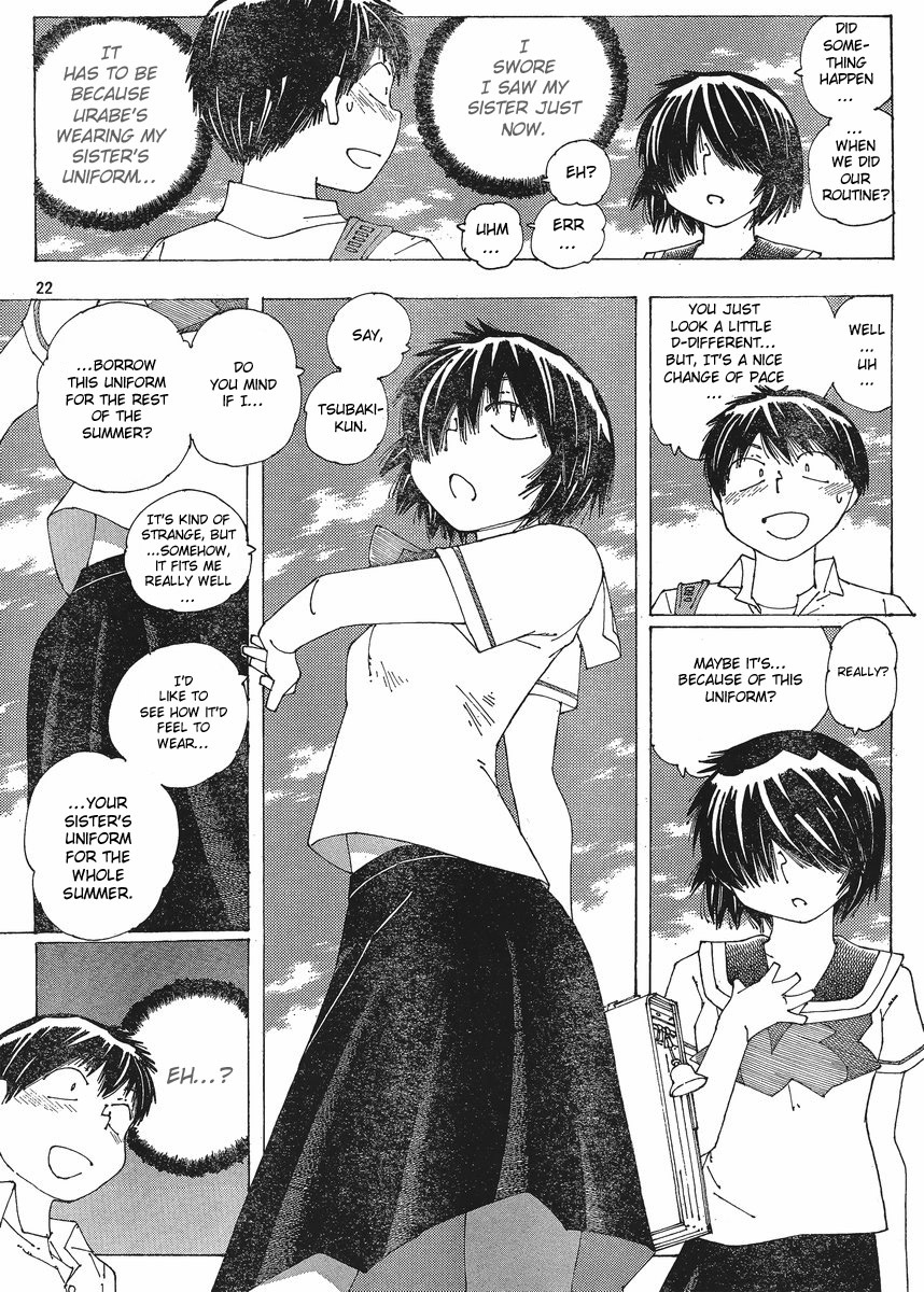 Mysterious Girlfriend X Chapter 57 page 22 - Chapter 57: Mysterious Summer Uniform
