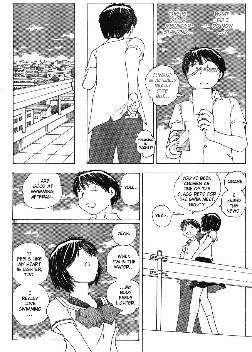 Mysterious Girlfriend X Chapter 58 page 10 - Chapter 58: Mysterious Swim Meet (Part 1)