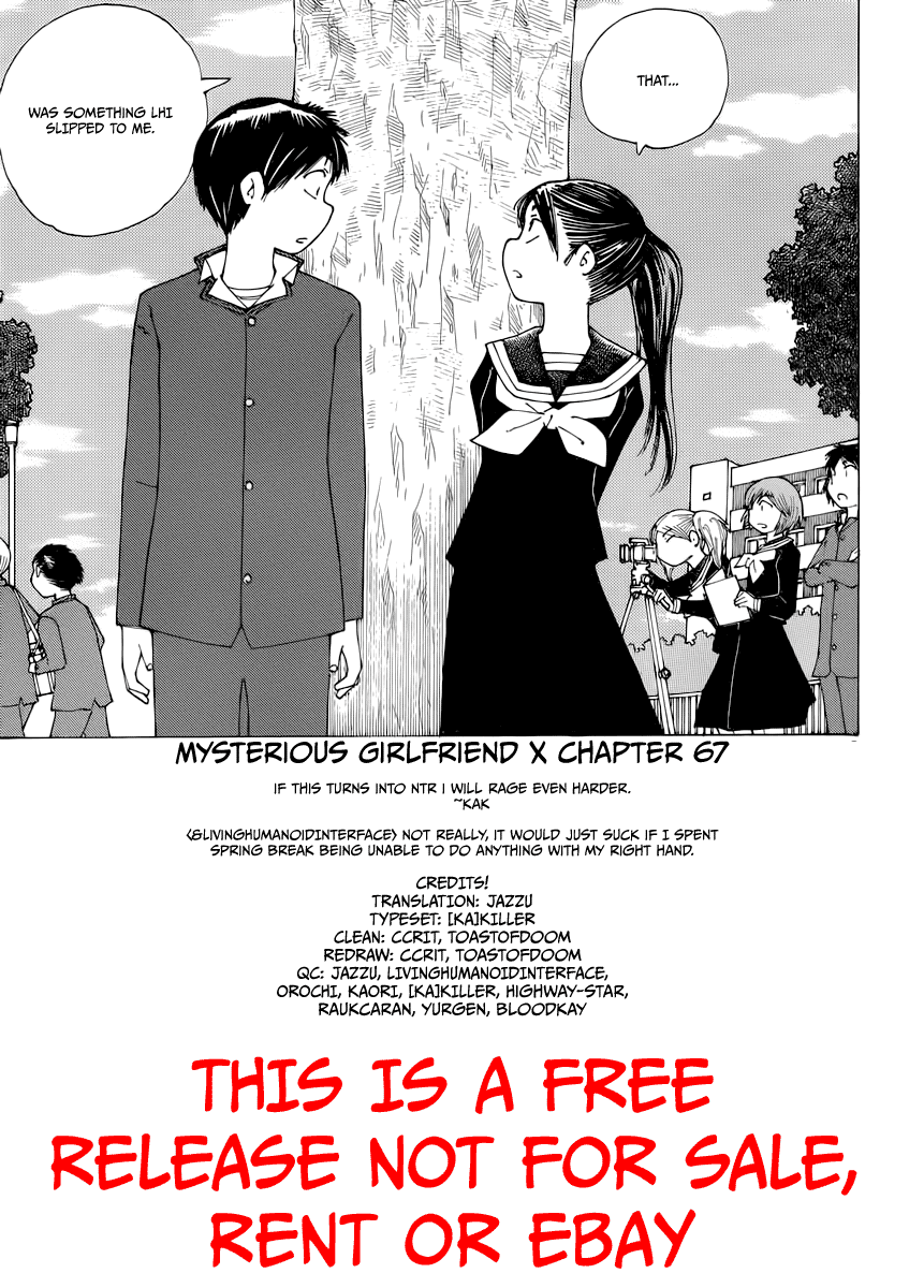 Mysterious Girlfriend X Chapter 67 page 1 - Chapter 67: The Mysterious Movie Production (Part 6)