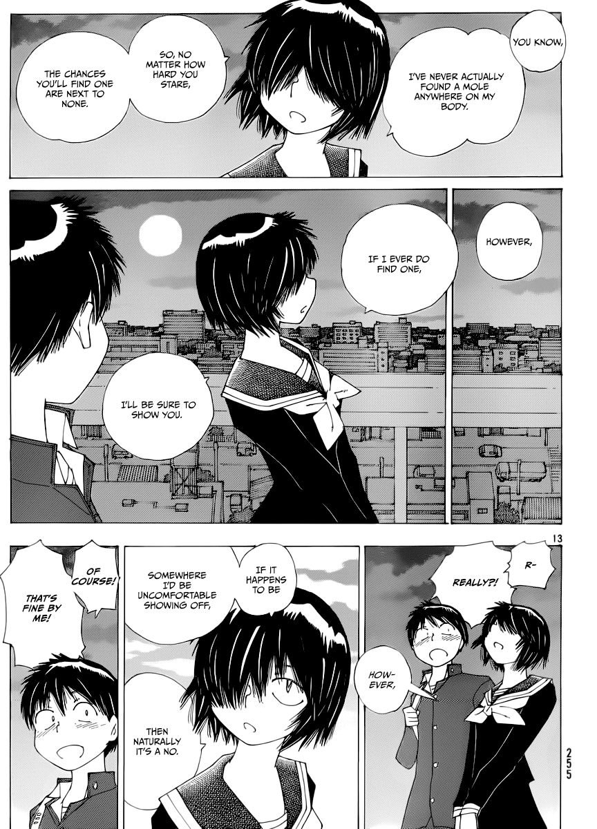 Mysterious Girlfriend X Chapter 71 page 14 - Chapter 71: The Mysterious Mole